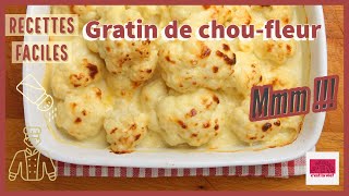 La recette du gratin de chou fleur un délice [upl. by Orianna444]