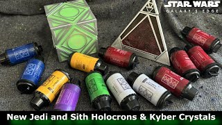 Star Wars Galaxy’s Edge  New Jedi and Sith Holocrons V2  2024 Release [upl. by Han]