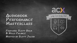 Audiobook Performance Masterclass [upl. by Adni]