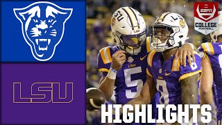 Georgia State Panthers vs LSU Tigers  Full Game Highlights [upl. by Etteniotnna]