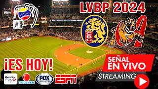 🔴 En Vivo Leones del Caracas vs Tigres de Aragua LVBP 2024 en vivo hoy [upl. by Esille653]