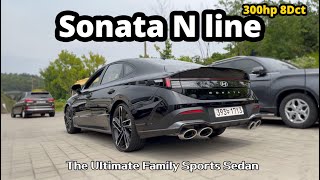 2024 Hyundai Sonata N Line 25L Turbo More Than Just a Big Elantra N [upl. by Nivlak]