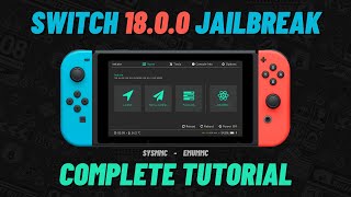 How to Jailbreak Nintendo Switch 1800  Atmosphere 170 Hekate 611  STEP BY STEP [upl. by Killarney]