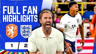 ENGLAND MAKE HISTORY amp THE FINAL Netherlands 12 England Highlights [upl. by Cockburn]