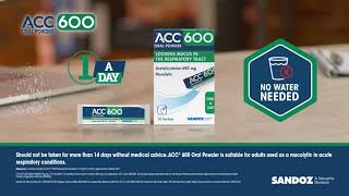 ACC 600 Oral Powder TV Ad [upl. by Rehnberg]