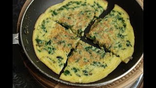 Spinach Omelet [upl. by Suhploda660]