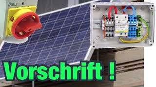 Kennst du die NEUEN Vorschriften für PV Anlagen Solltest du DRINGEND [upl. by Harwell]