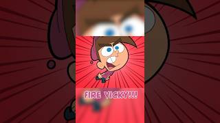 timmy from fairly oddparents gets vicky fired shorts [upl. by Yorker]