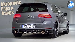 Akrapovic GTI TCR  LOUD Pops amp Bangs💥 [upl. by Dnomse]