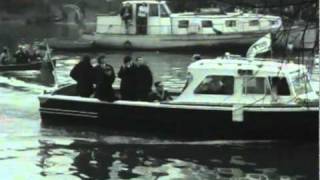 The Beatles sail up the River Thames [upl. by Hameean]