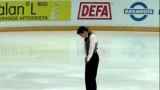 Finlandia Trophy 2012 Javier FERNANDEZ FP [upl. by Adnarb]