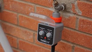 How to Set Up and Use the HydroSure Single Outlet Water Tap Timer [upl. by Llebana]