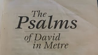 Scottish Metrical 1650 Psalter Psalm 341822  Tune St David [upl. by Nnairret]