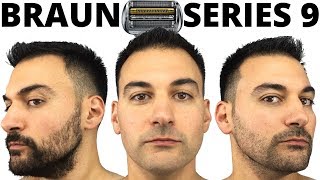 Beard Trimming – Braun Series 9 Foil Shaver – Model 9290cc [upl. by Ayital]