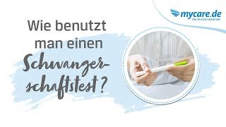 Wie benutzt man einen Schwangerschaftstest [upl. by Primrosa]