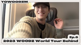 YOWOODZM 월드 투어 필수템 테루테루우즈☀  2023 WOODZ World Tour Behind Ep6 [upl. by Charteris]