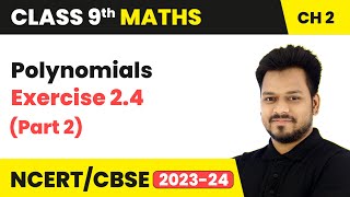 Polynomials  Exercise 24 Part 2  Class 9 Maths Chapter 2 [upl. by Dee Dee]