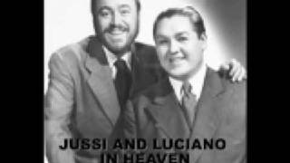 JUSSI BJOERLING AND LUCIANO PAVAROTTI CHE GELIDA [upl. by Notniw]