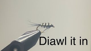 How to tie the Black Diawl Bach [upl. by Lyrehs]