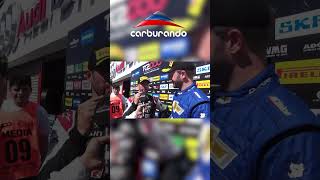 El divertido momento entre Pechito López y Agustín Canapino luego de la Sprint [upl. by Wallraff]