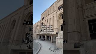 They Allowed me into Saddam Husseins Palace and this is what I saw travel iraq shorts [upl. by Ayvid]