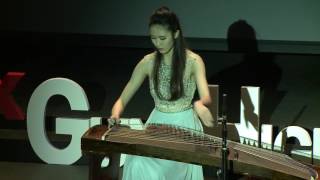 Chinese Zither Performance  Lily Liu  TEDxGunnHighSchool [upl. by Mail]