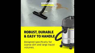 Karcher Wet and Dry Vacuum NT 30 [upl. by Anyahc]