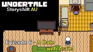 Storyshift Episode 6  A Date with AsrielUndertale Comic DubUnofficial [upl. by Teyut688]