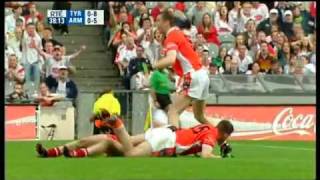 Armaghs Paul McGrane welcomes Brian McGuigan to Croke Park [upl. by Hjerpe]