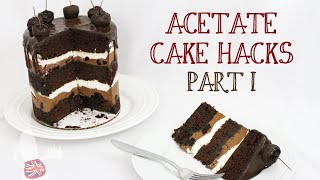 Acetate Cake Hacks Part 1 [upl. by Enohsal]