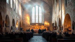 Gregorian Chants from Monastery  The Holy Mass of the Benedictine Monks  Sacred Choir and Hymn [upl. by Kironde]