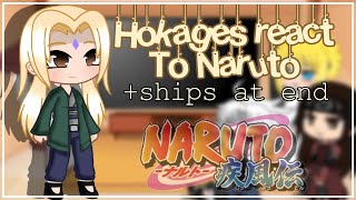 Naruto react Hokages react to Naruto slight naruhina  sasunaru Mayleniix [upl. by Rebba538]