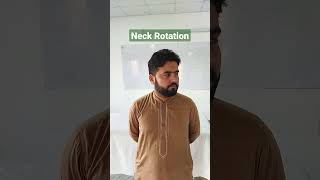 Neck RotationAtlantoaxial joint draqilshah viralvideos anatomy youtubeshorts shortsvideo [upl. by Luap]