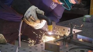 Can you cut 1 inch steel with a 45 amp plasma cutter [upl. by Otsugua]