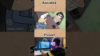 Engineer’s life 😂 funny engineering cartoon [upl. by Doelling]