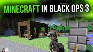 MINECRAFT IN BLACK OPS 3  TwoEpicBuddies [upl. by Marzi]