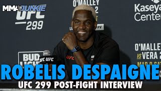 Robelis Despaigne Wants 50K Bonus From Dana Blanco Dana White After 18Second KO  UFC 299 [upl. by Crescint286]