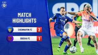 Highlights  Chennaiyin FC vs Odisha FC  Match 33  Hero ISL 202122 [upl. by Kunin]