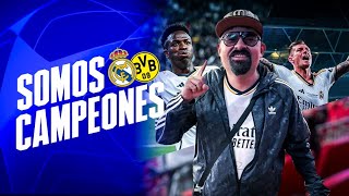 ¡¡FUI A LA FINAL DE CHAMPIONS 🏆🤍 Real Madrid 2  0 Borussia Dortmund [upl. by Aienahs151]