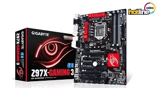 Обзор материнской платы GIGABYTE GAZ97XGaming 3 [upl. by Eitsym143]