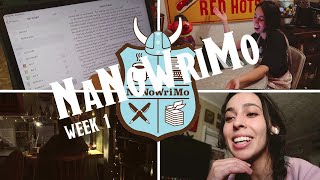 Writing Vlog  NaNoWriMo 2021 Week 1 [upl. by Baird]