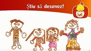 Știu să desenez  O zi însorită pentru copii [upl. by Oinotnanauj477]