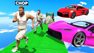 GTA 5 CARS VS RUNNERS GETTING SIDESWAPPED BY SPEEDING CARS [upl. by Zarla224]