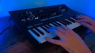 Korg Minilogue XD Melodic Dark Ambient one synth Recording  The Lotus [upl. by Arrahs]