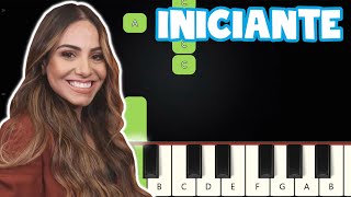 És O Amor  Gabriela Rocha  Piano e Teclado Iniciante  Nível Fácil  Tutorial [upl. by Lenka]