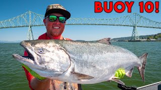 CRAZY BIG Fish amp Insane FISHING Astoria Salmon FISHING [upl. by Hullda378]