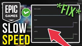 How To Fix Slow Download Speed On Epic Games Launcher [upl. by Nerhe]