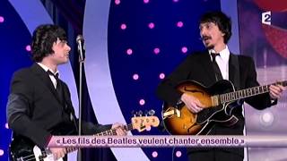 Garnier et Sentou 67 Les fils des Beatles veulent chanter ensemble ONDAR [upl. by Silirama]