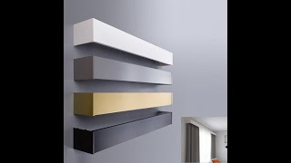 Curtain Pelmet Cassette Box Fourinone Double Tracks Ceiling or Wall Mounting Customize Length [upl. by Ecinaj817]