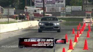 Road Test 2013 Bentley Continental GT V8 [upl. by Ruttger]